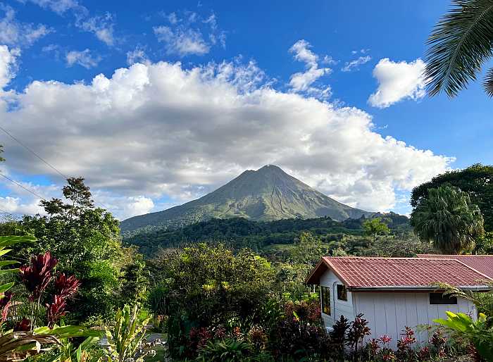 Arenal Volcano in Costa Rica.