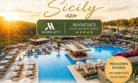 Celebrate Passover 2027 in Sicily with Mendis Travels at the 5-star Mangia’s Costa Ragusa Borgo