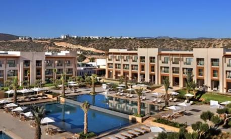 Kosher Winter Luxury Vacation in Agadir, Morocco with White and Blue