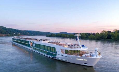 Amadeus Riva kosher river cruise ship on the Rhine River