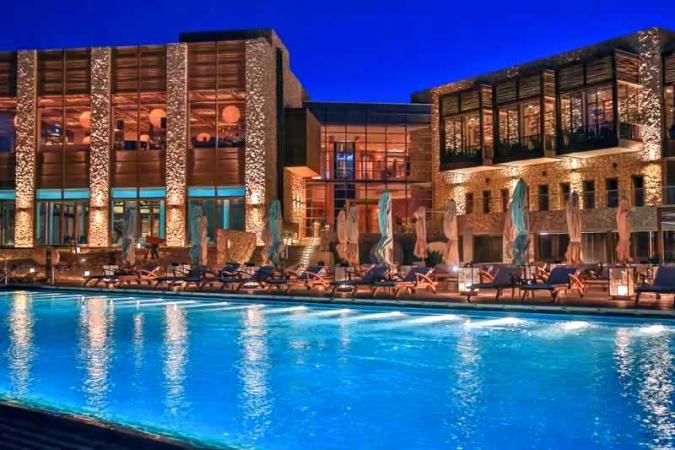 Beresheet Hotel in Mitzpe Ramon overlooking the Ramon Crater in the Negev Desert