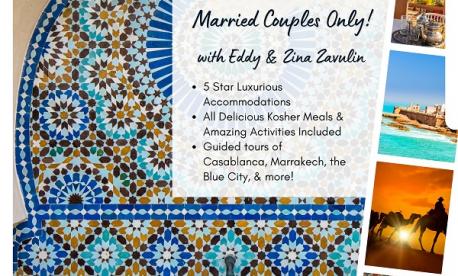 Dubai and Morocco Glatt Kosher Tours Autumn Fall 2022 - Options For Married Couples and Singles