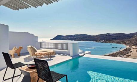Celebrate Passover 2027 with Leisure Time Tours at the 5-star Royal Myconian Resort & Spa in Mykonos, Greece
