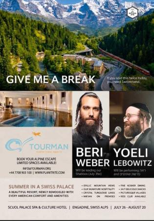 Tourman Luxury Kosher Summer Vacation in the Swiss Alps, Scuol Palace Switzerland
