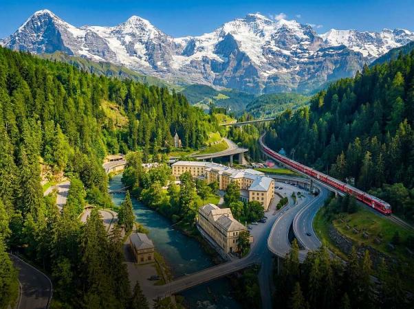 Tourman Luxury Kosher Summer Vacation in the Swiss Alps, Scuol Palace Switzerland