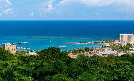 Ocho Rios Beach in Jamaica