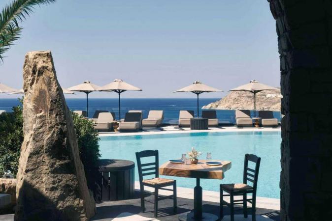 Celebrate Passover 2027 with Leisure Time Tours at the 5-star Royal Myconian Resort & Spa in Mykonos, Greece