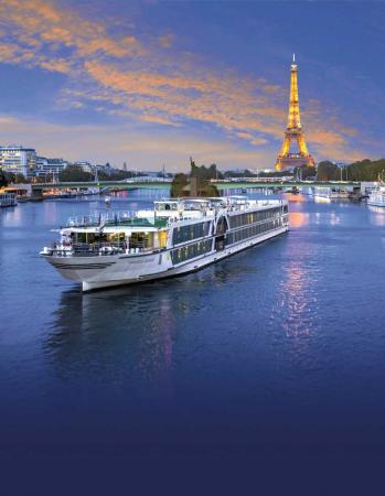 Amadeus Diamond kosher river cruise ship on the Seine River France