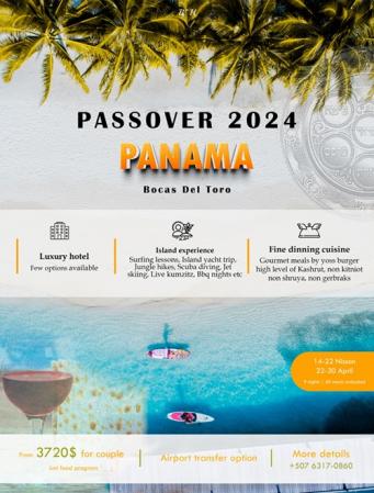 Passover program 2024 in Panama