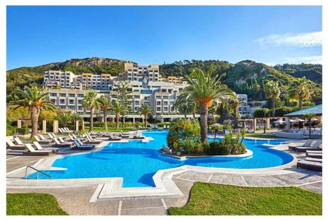 Passover 2026 at the Sheraton Rhodes Resort Celebrate Passover 2026 in luxury at the 5-star Sheraton Rhodes Resort with MY TOURS GLATT.